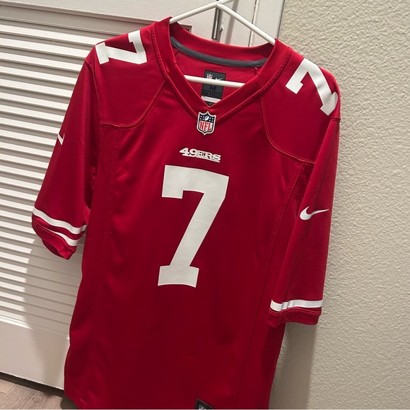 Colin Kapernick #7 49ers Red Jersey - Picture 1 of 5